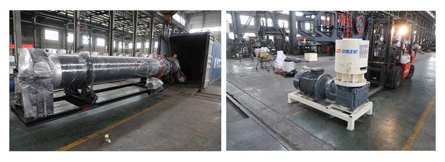 雞糞烘干機發(fā)貨