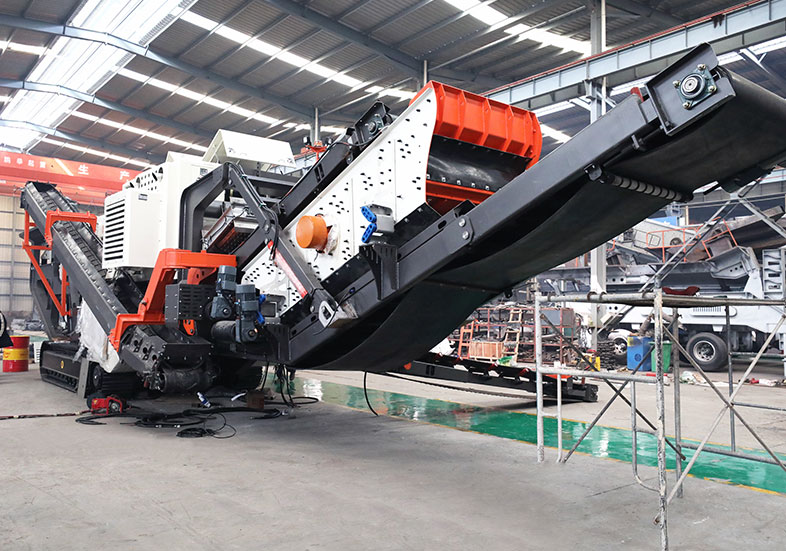 履帶式移動(dòng)破碎站